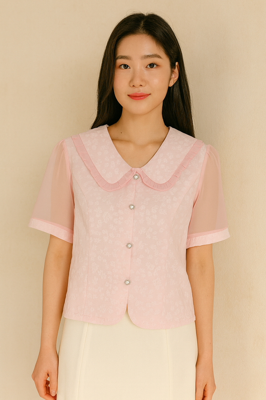 Jacquard Blouse