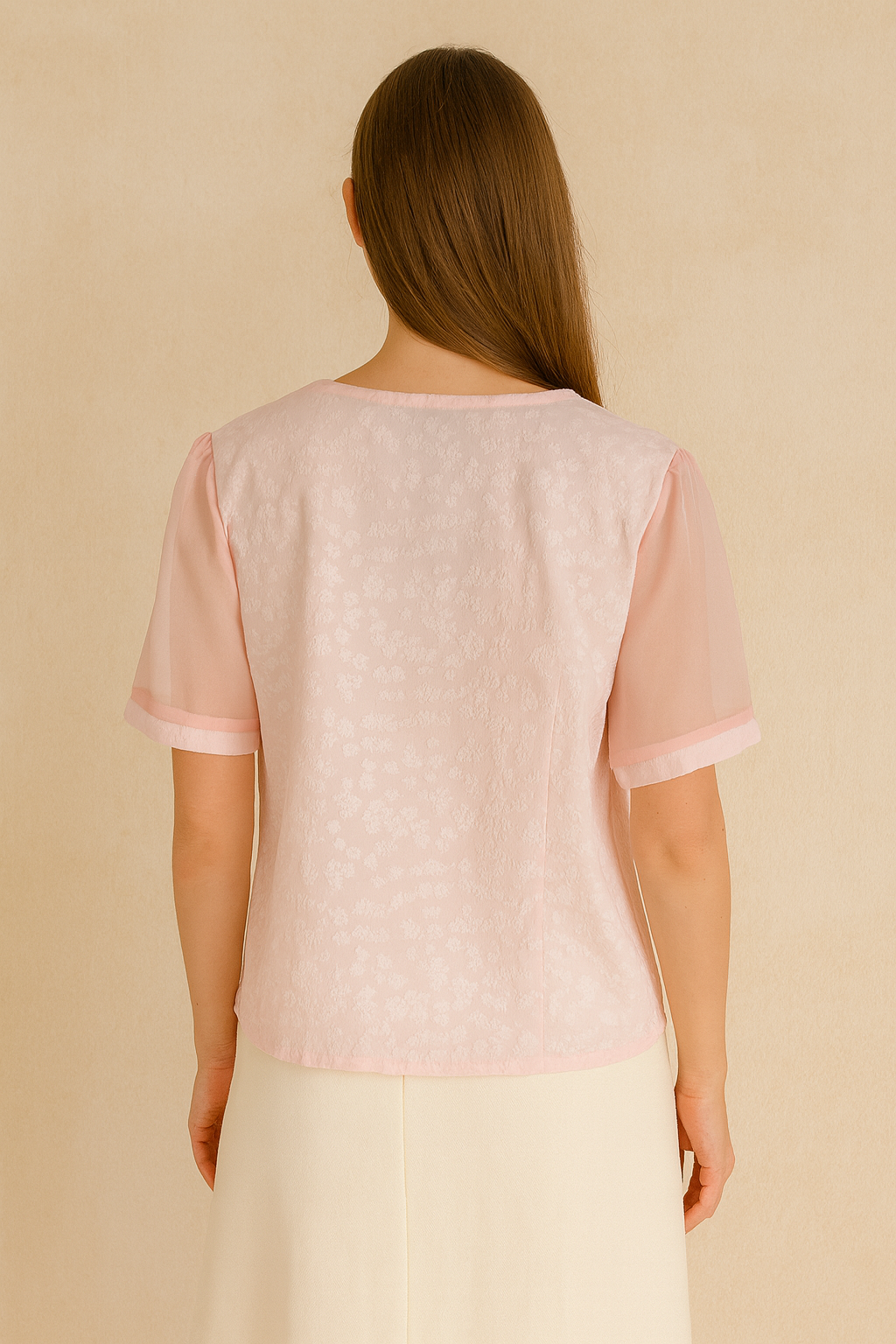 Jacquard Blouse