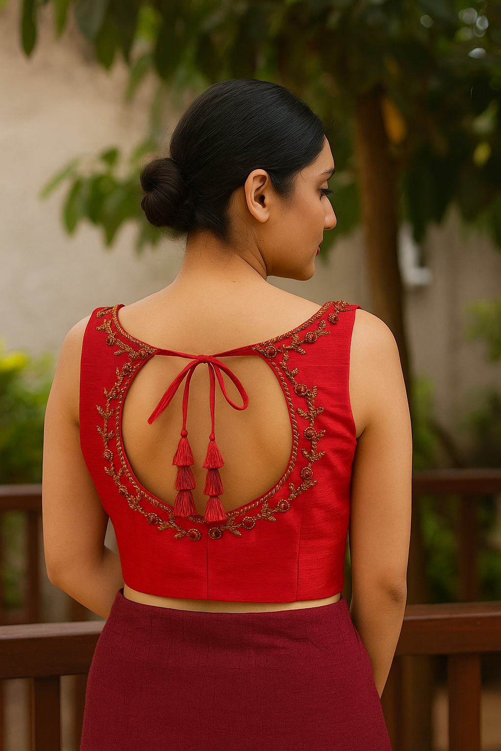 Hand Embroidery Blouse