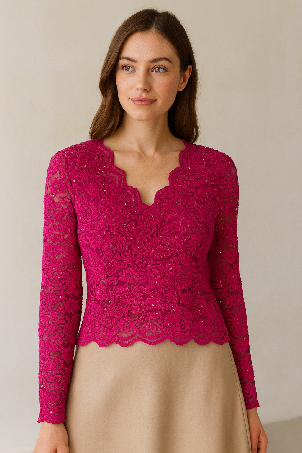Sheer blouse