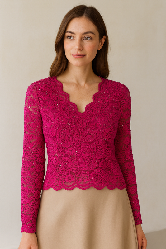 Sheer blouse