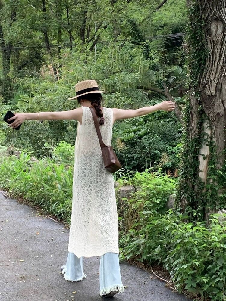 Crochet Maxi Dress