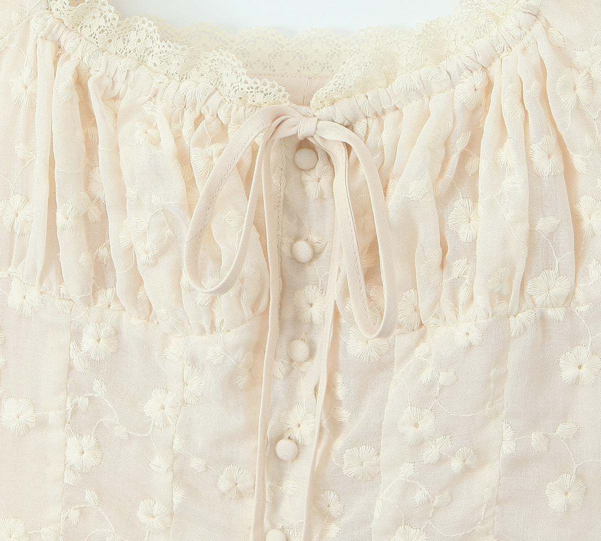 Sleeveless Lace Blouse