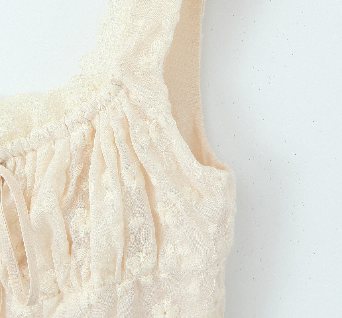 Sleeveless Lace Blouse